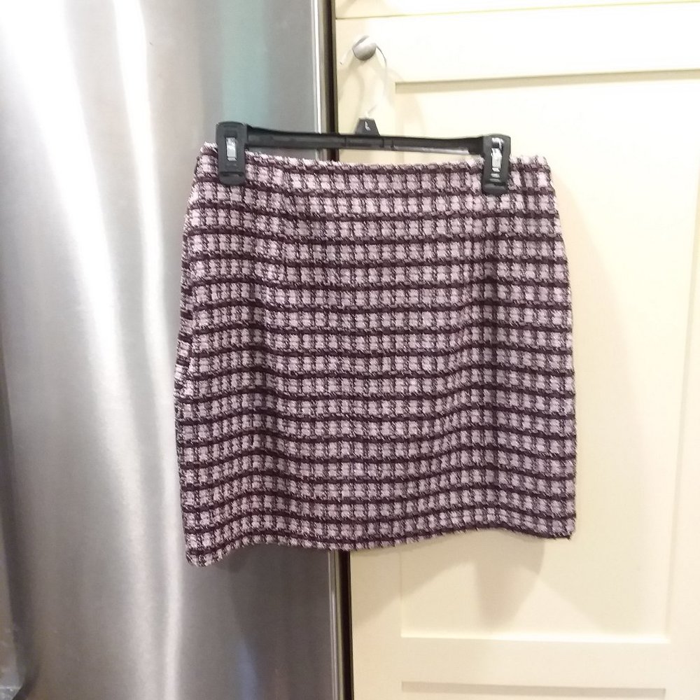Divided H&M Pink Tweed Mini Skirt